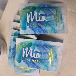 NEW Mia Del Mar Jellycioso Hyaluronic Seaweed Eye Masks 10 Pair $80 MSRP